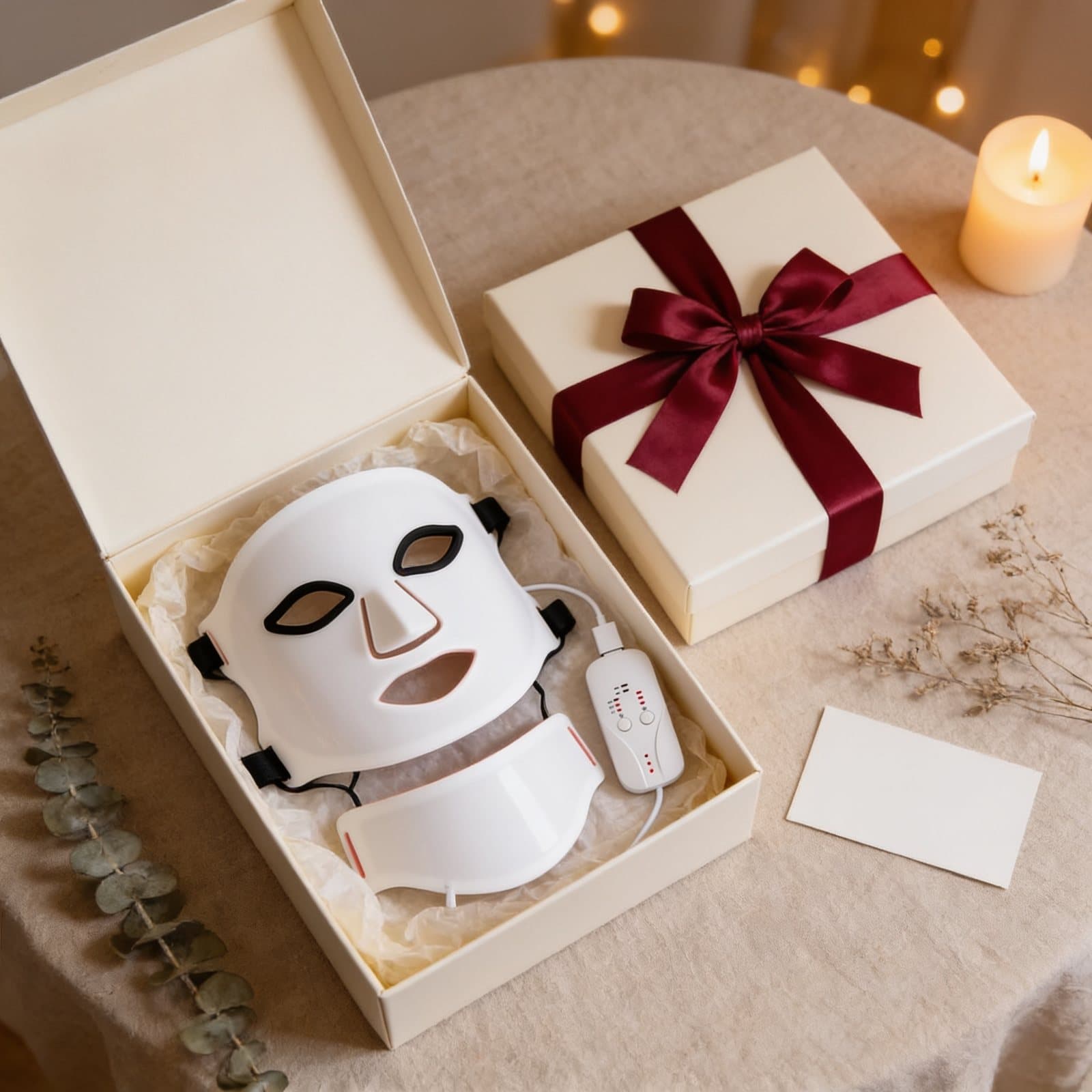 Deux coffrets Lumisse : un masque pour vous, un à offrir